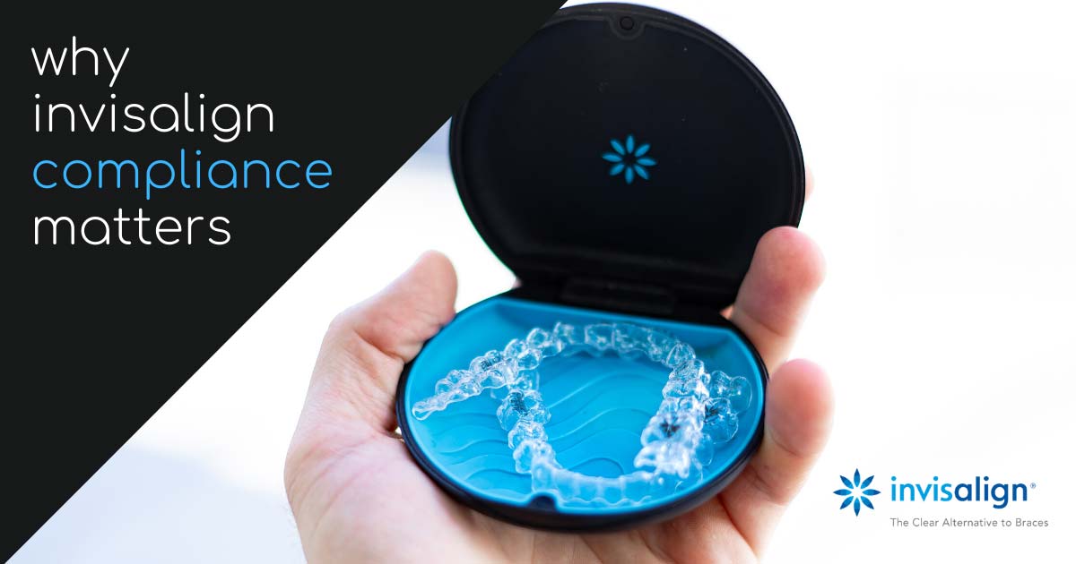 Why Invisalign Compliance Matters Tray with Invisalign